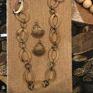 Silpada By the Horns Necklace Set